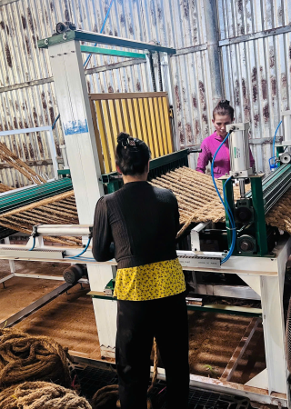 DỆT THẢM XƠ DỪA